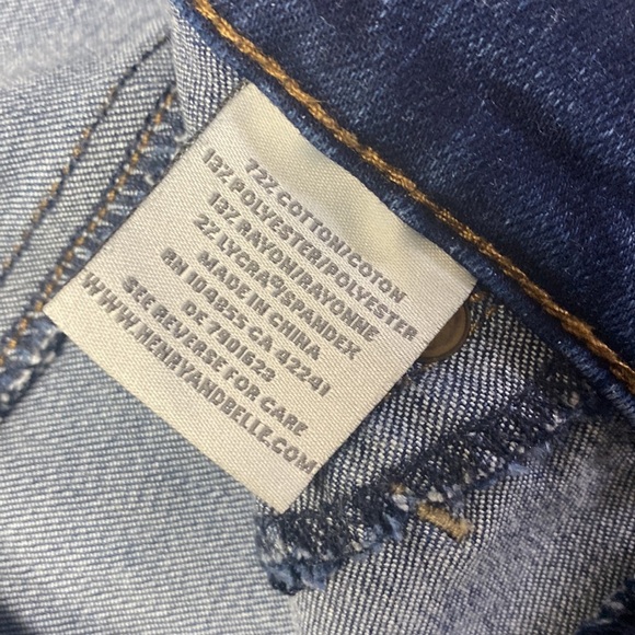 Henry & Belle super skinny ankle jeans with zipper detail at ankles size 29 - Picture 10 of 10